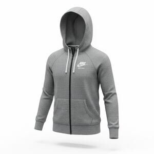 Nike Gray Full Zip Hoodie Women’s 1X Just Do It